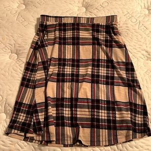 Brand New Le Lis Lucinda Pocket Detail Printed Flair Skirt